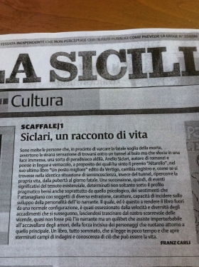 Recensione su La Sicilia - VERTIGO BOOKSHOP