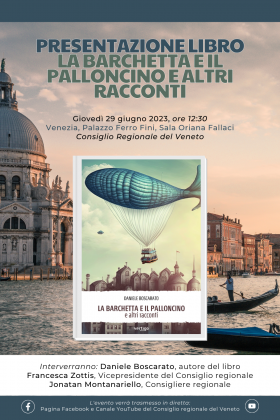 Presentazione Libro (Consiglio Regionale del Veneto, 29 giugno 2023) - VERTIGO BOOKSHOP