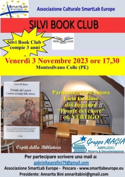 Presentazione a Montesilvano Colle (3/11/2023) - VERTIGO BOOKSHOP